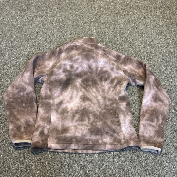 Patagonia Sweater Women Small Tye Synchilla Fleece Sweatshirt 1/4 Zip Pullover - Picture 9 of 9